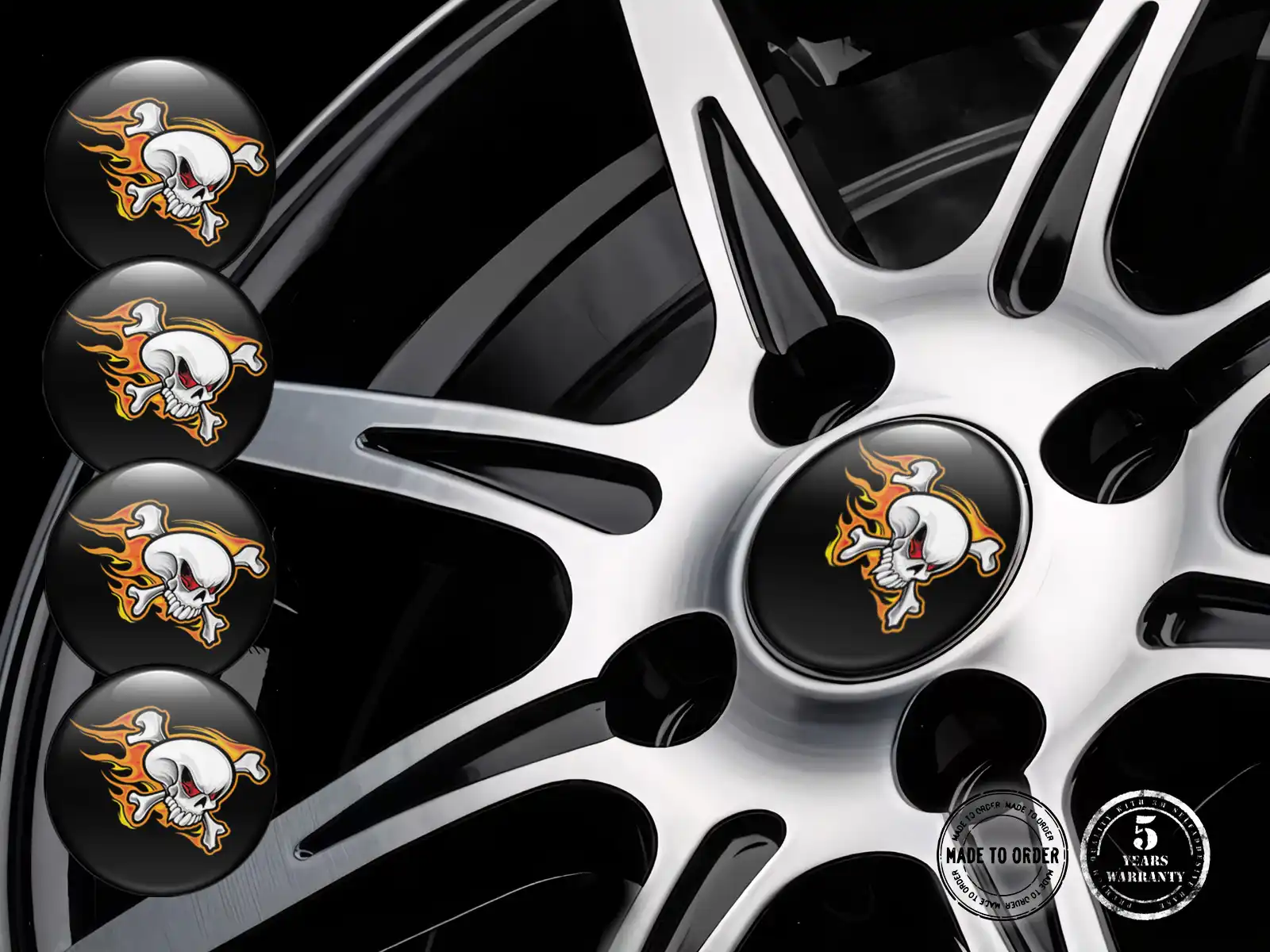 Wheel Decals Label Gravitational Thrust